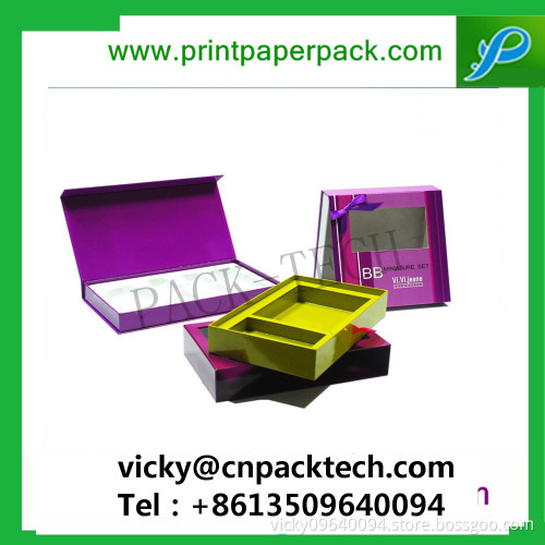 Customized Luxury Fullset PVC Window Packaging Jewelry Box Gift Electrionic Products Packaging Cardboard Box